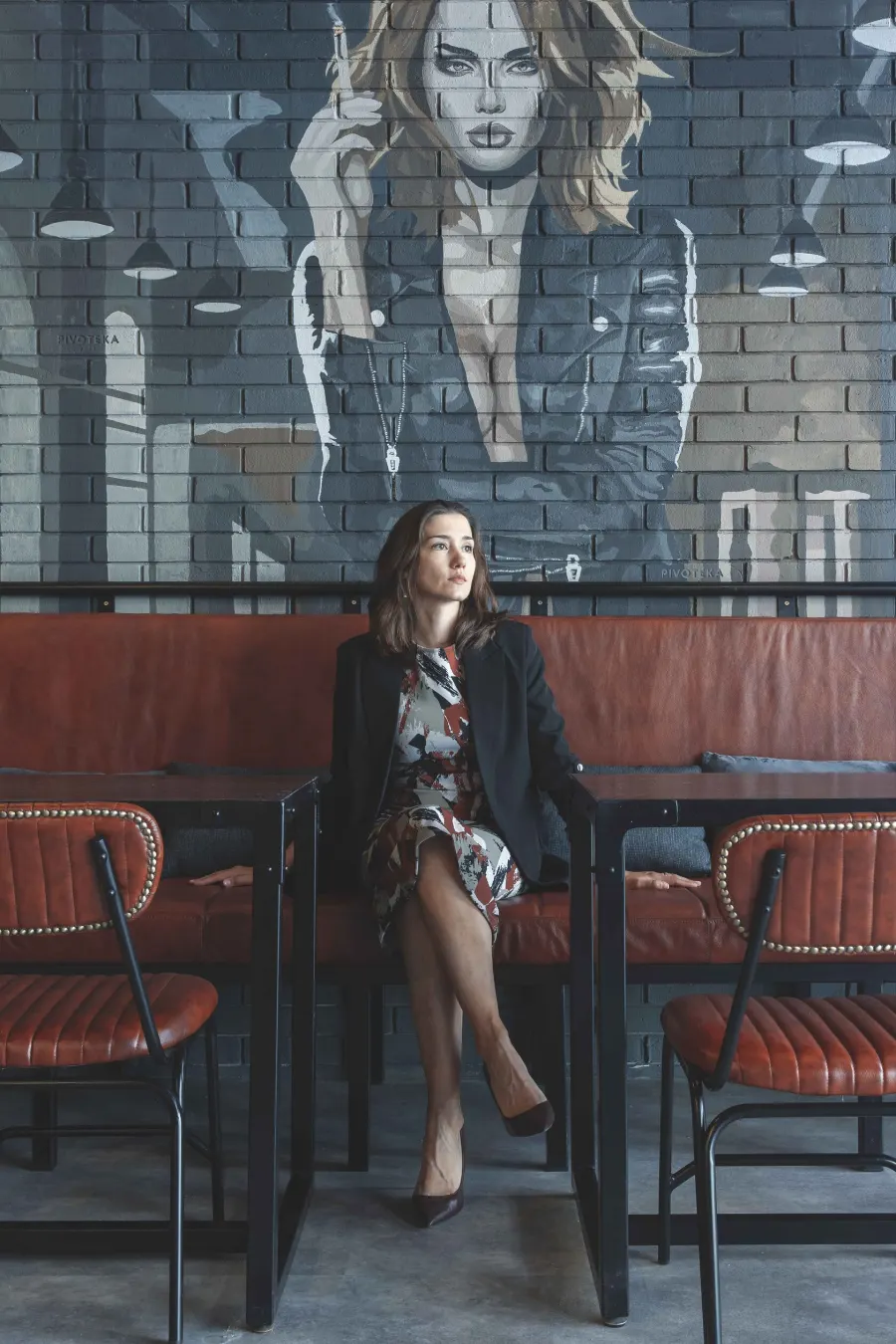 An industrial-style bar in the capital – visualisation 1