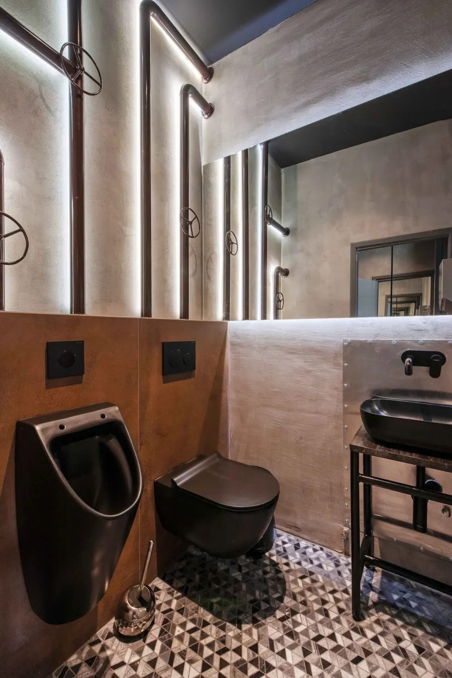 An industrial-style bar in the capital – visualisation 12