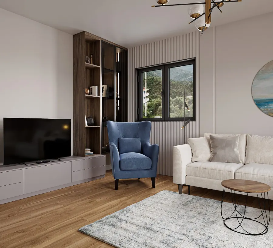 A flat that feels like a holiday – visualisation 2
