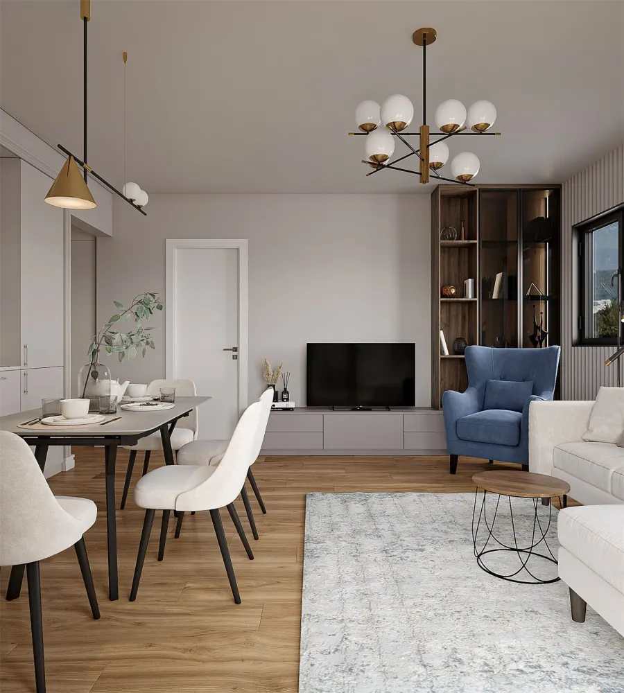 A flat that feels like a holiday – visualisation 3