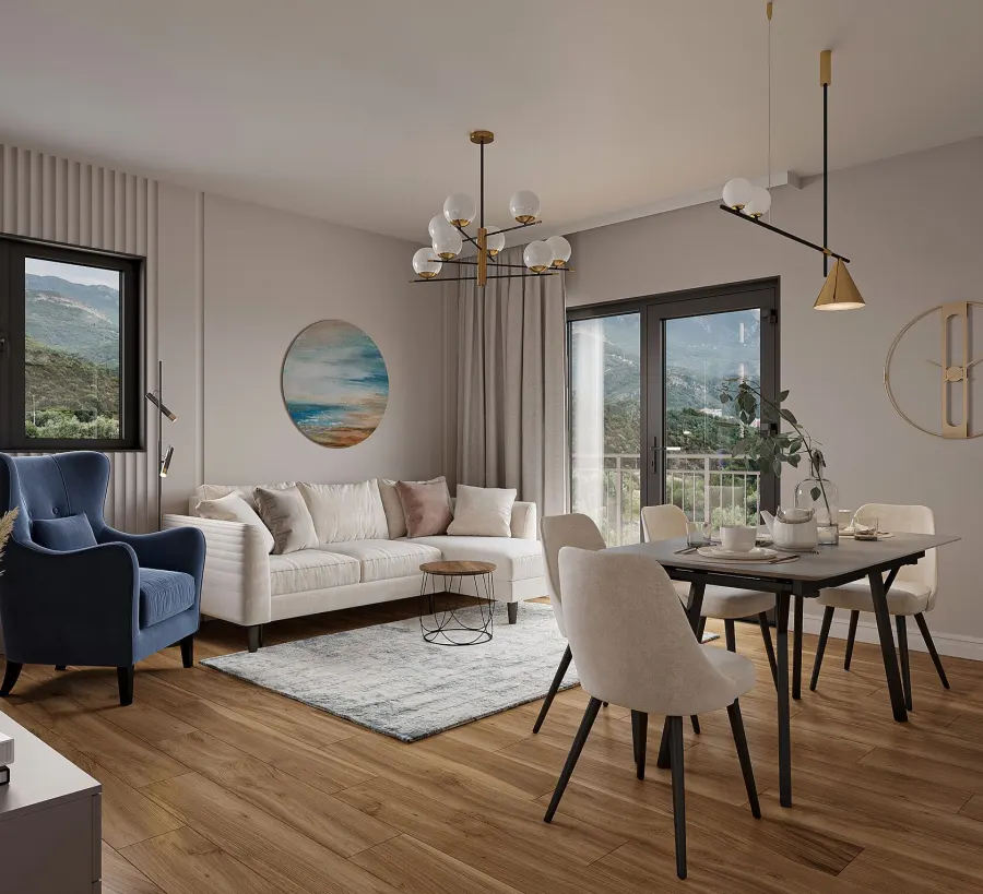 A flat that feels like a holiday – visualisation 4