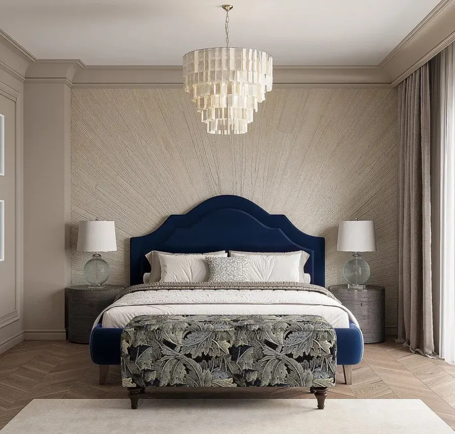 An elegant two-bedroom apartment
