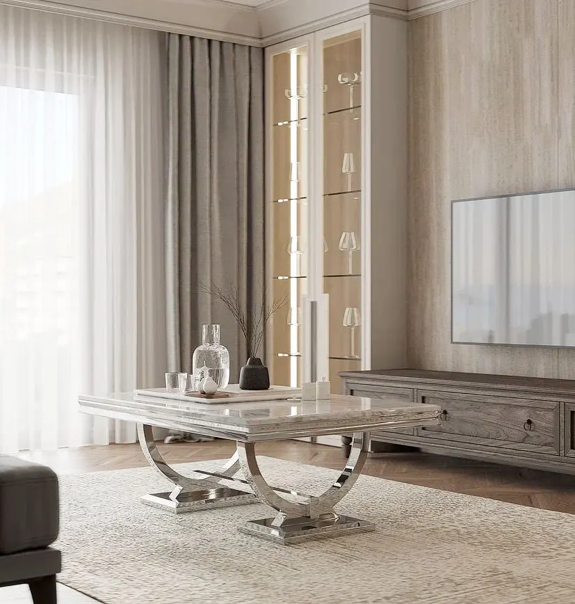 An elegant two-bedroom apartment – visualisation 6