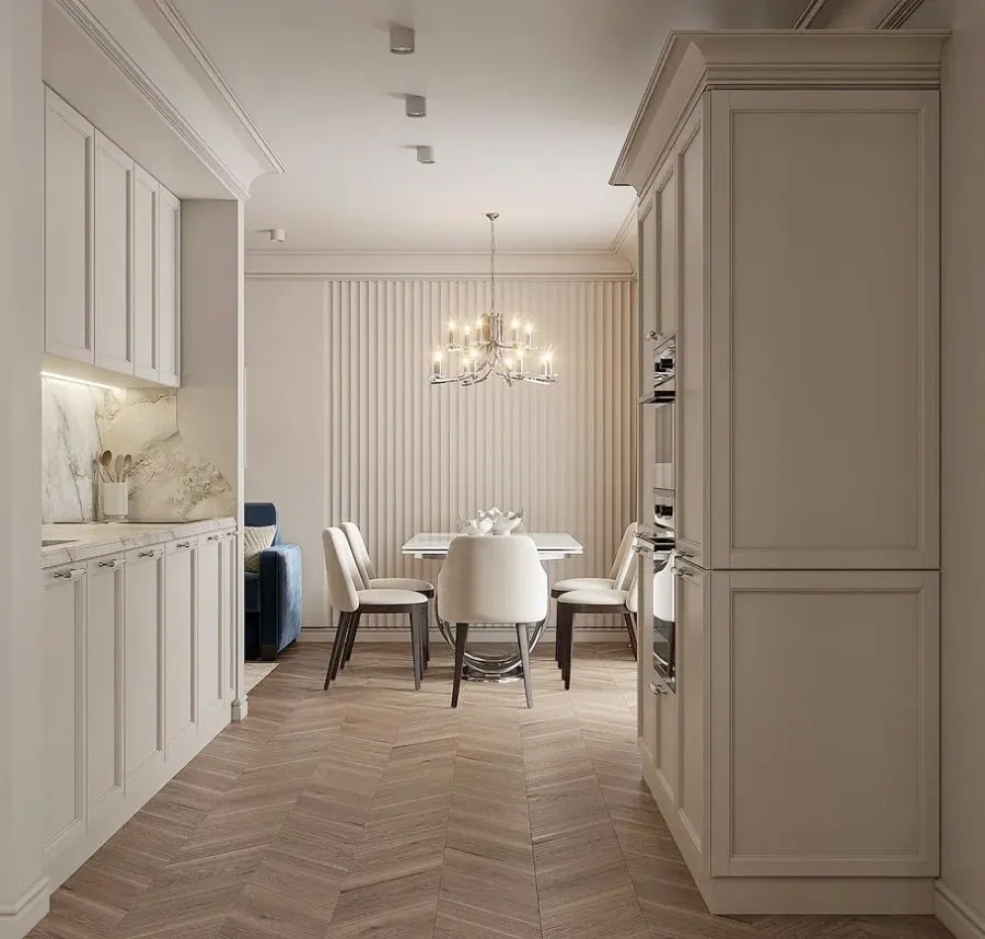An elegant two-bedroom apartment – visualisation 9