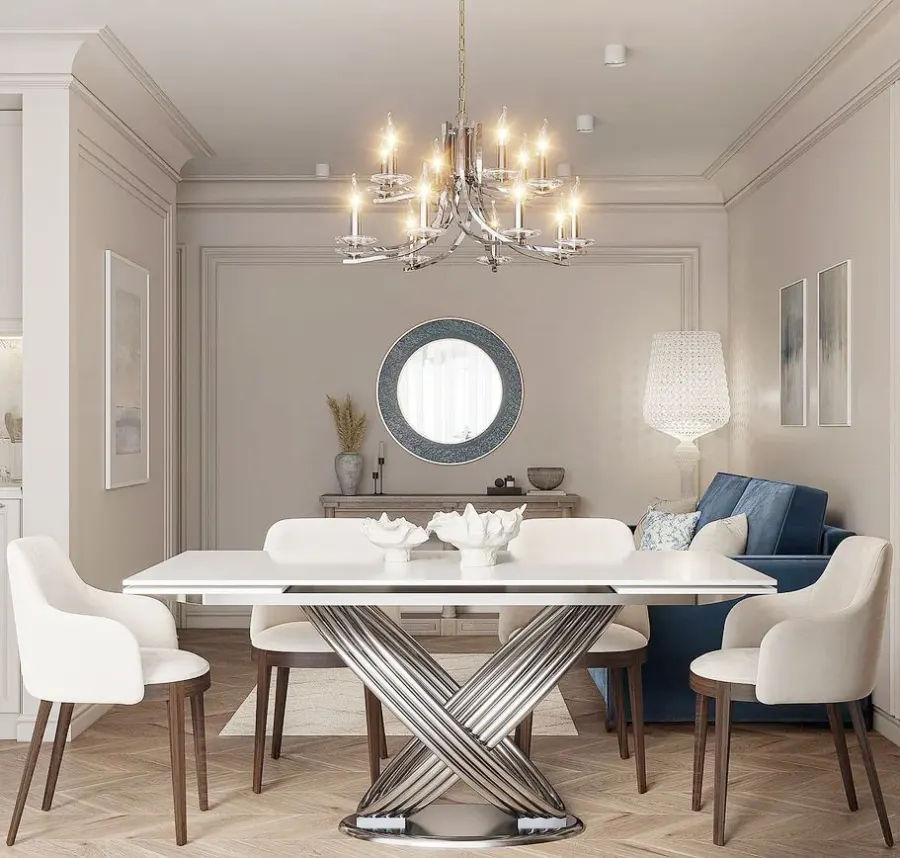 An elegant two-bedroom apartment – visualisation 11