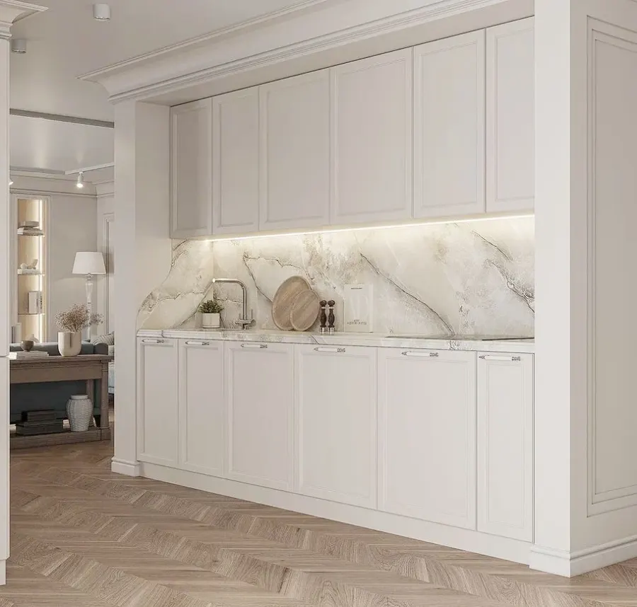 An elegant two-bedroom apartment – visualisation 13
