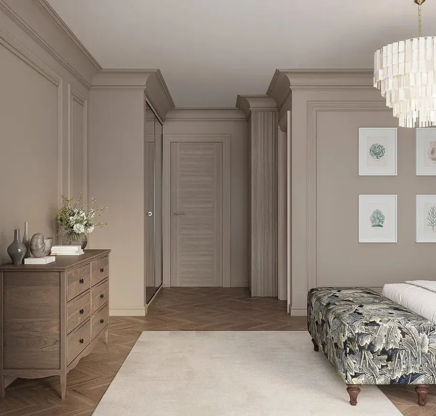An elegant two-bedroom apartment – visualisation 19