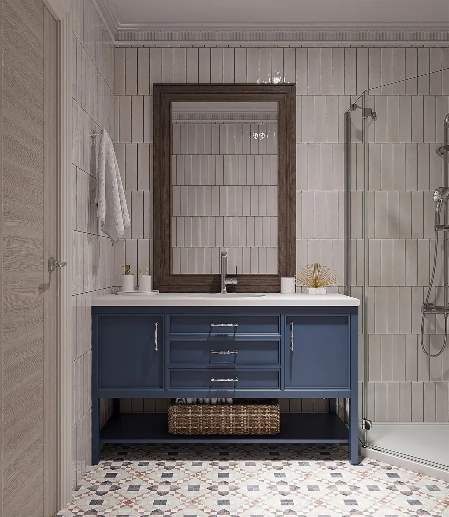 An elegant two-bedroom apartment – visualisation 20