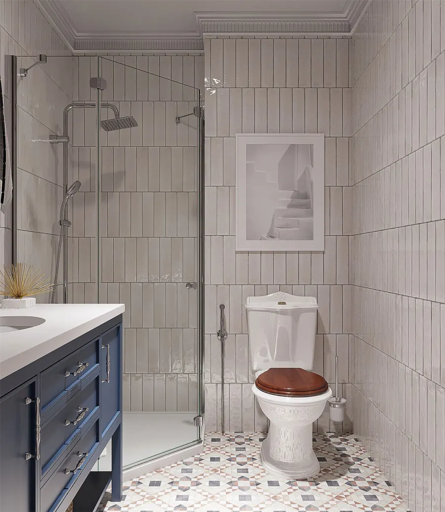 An elegant two-bedroom apartment – visualisation 21
