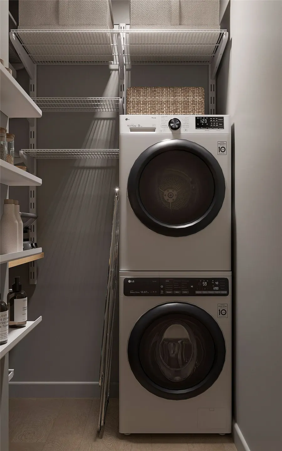 Forest motifs in a modern apartment – visualisation 21