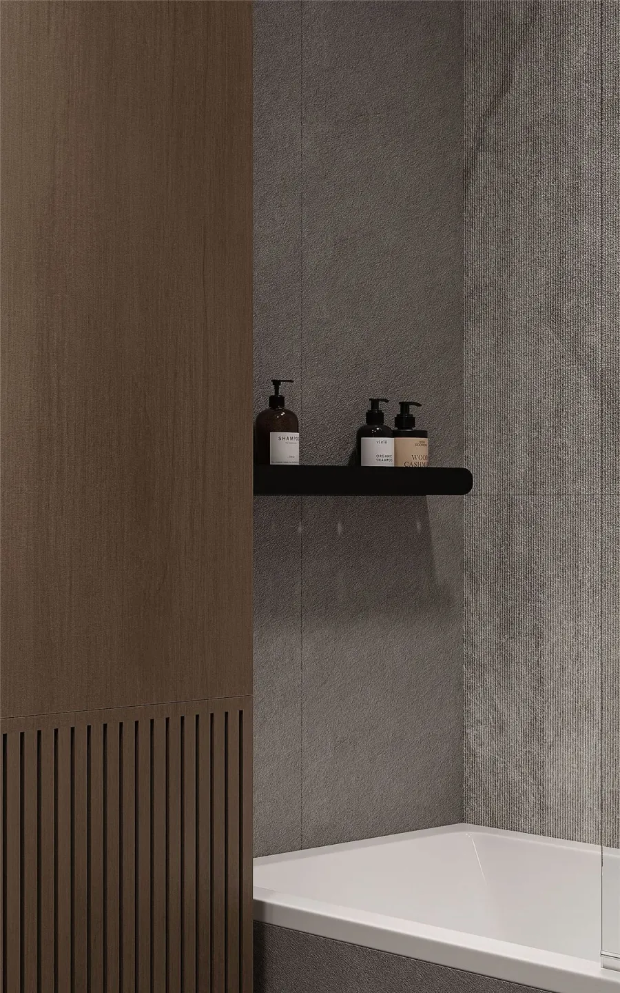 Forest motifs in a modern apartment – visualisation 28